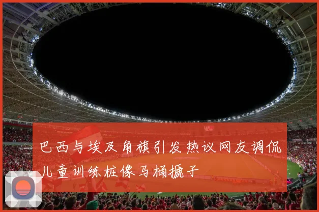 巴西与埃及角旗引发热议网友调侃儿童训练桩像马桶搋子